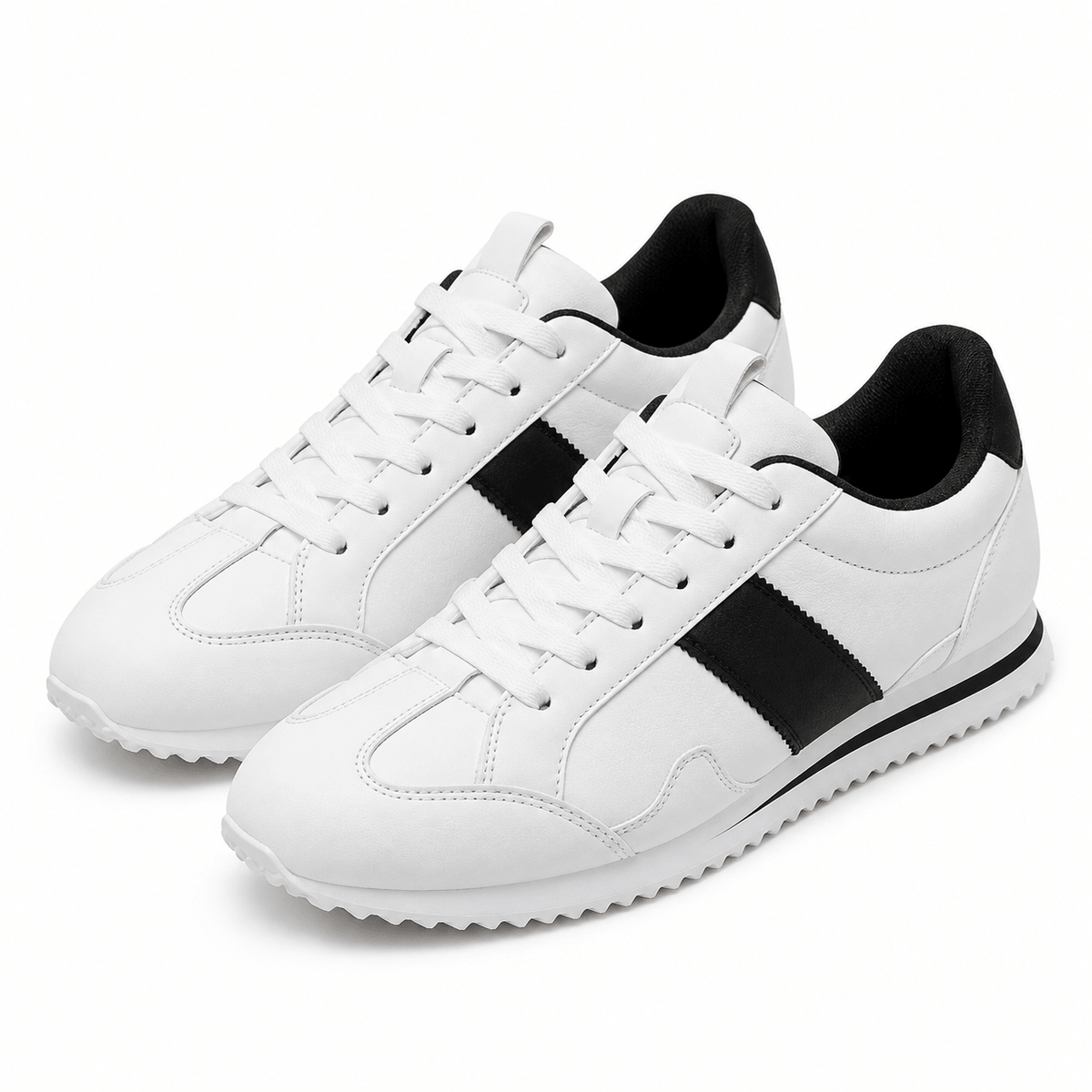 Men's Evander Panelled Serrated-Sole Trainers