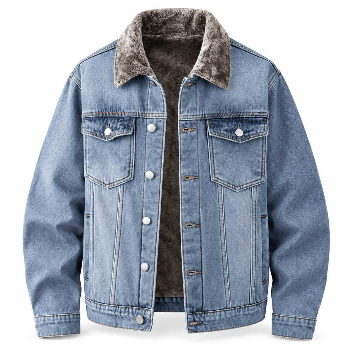 Men's Everett Winter-Lined Heritage Denim Jacket