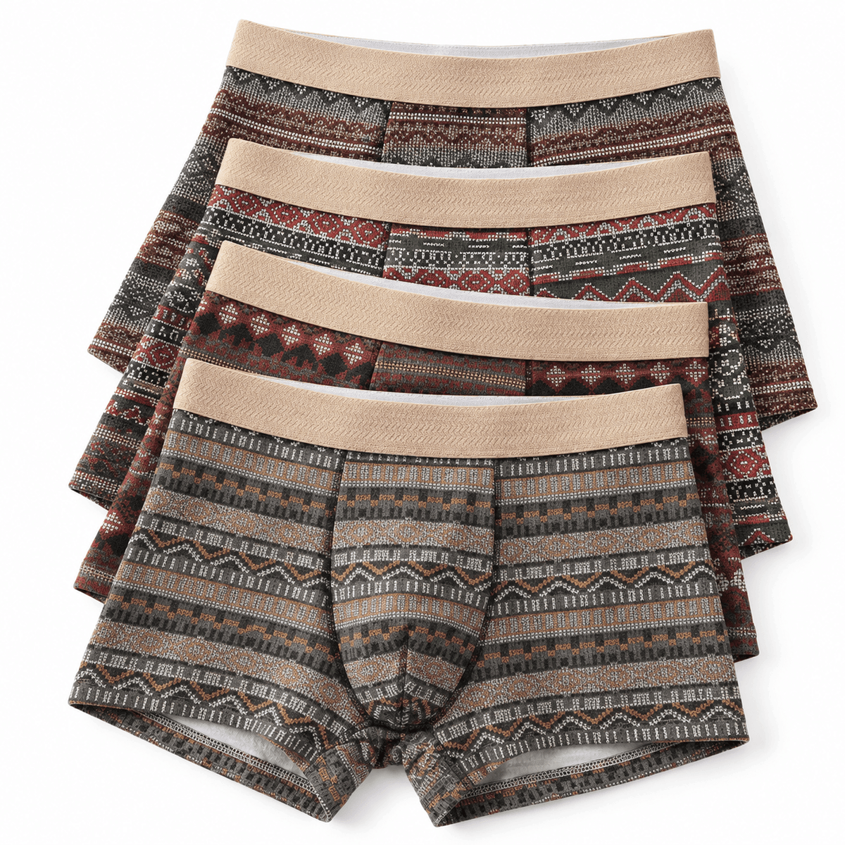 Men's Hudson Ventilated Cotton Boxer Briefs Set