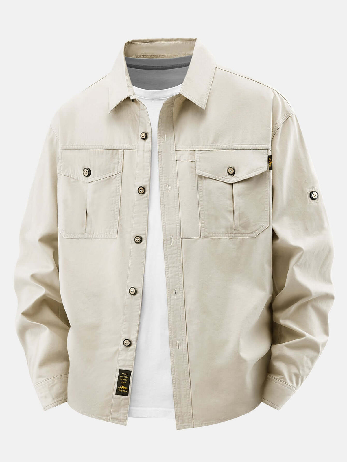 Men's Orson Cotton Utility Field Overshirt