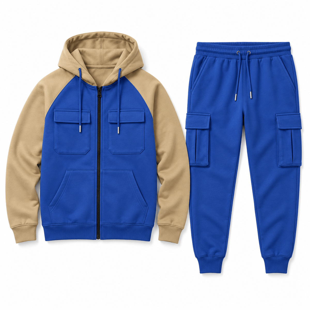 Men's Ronan Colour-Block Utility Tracksuit