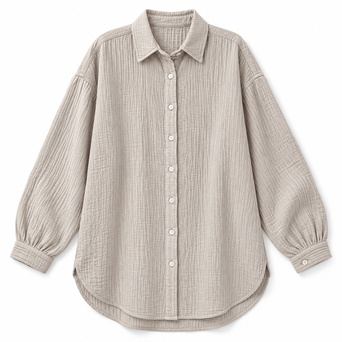 Women's Seraphine Embellished Eye Beach Cover-Up Shirt