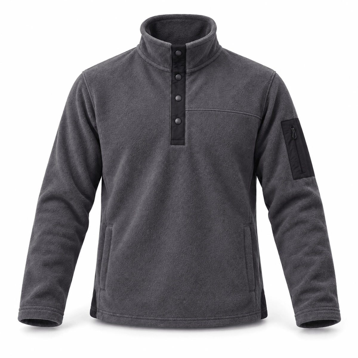 Men's Ronan Outdoor Fleece Snap-Neck Pullover
