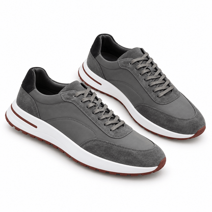 Men's Aurelius Heritage Calfskin Panel Trainers