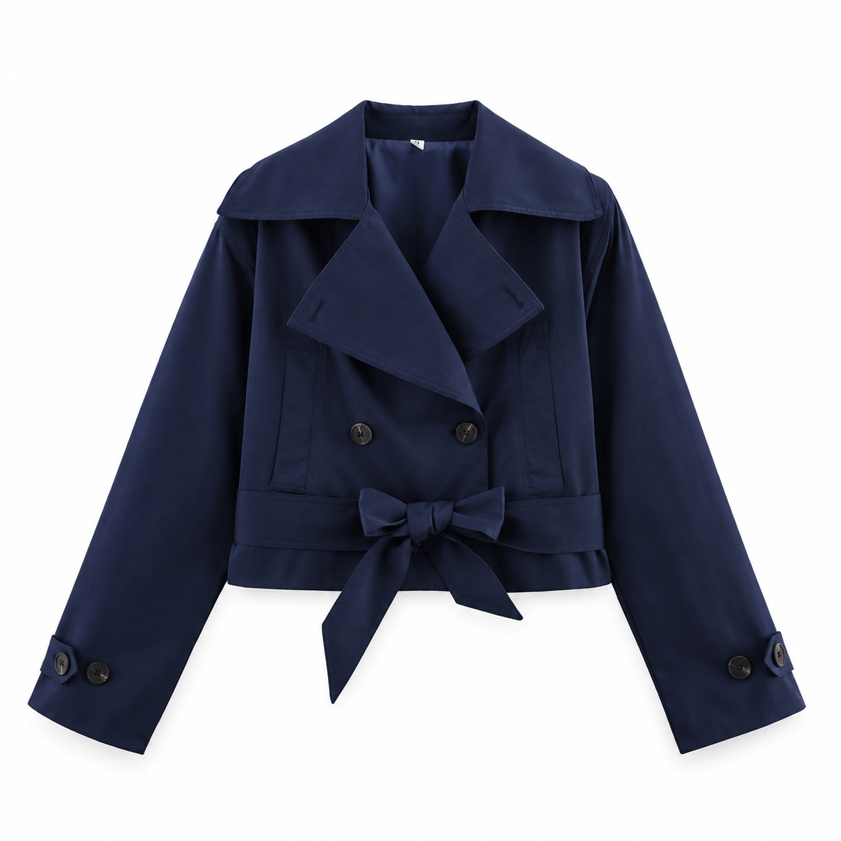 Women's Marielle Belted Cropped Trench Jacket