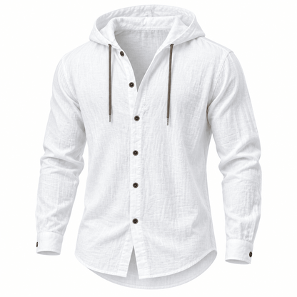 Men's Evander Breezy Hooded Overshirt