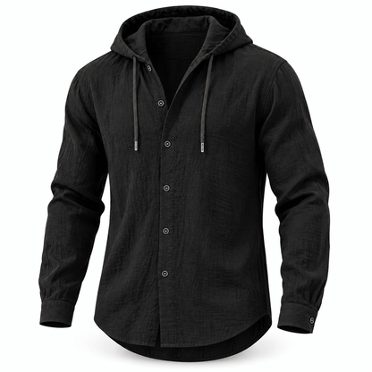 Men's Evander Breezy Hooded Overshirt