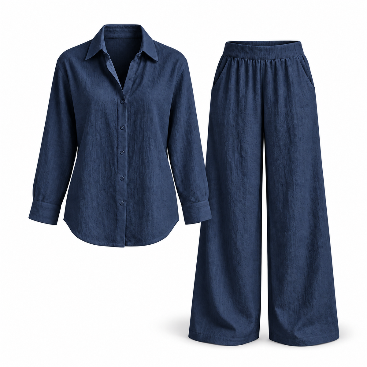 Women's Celeste Breezy Longline Shirt & Trouser Set