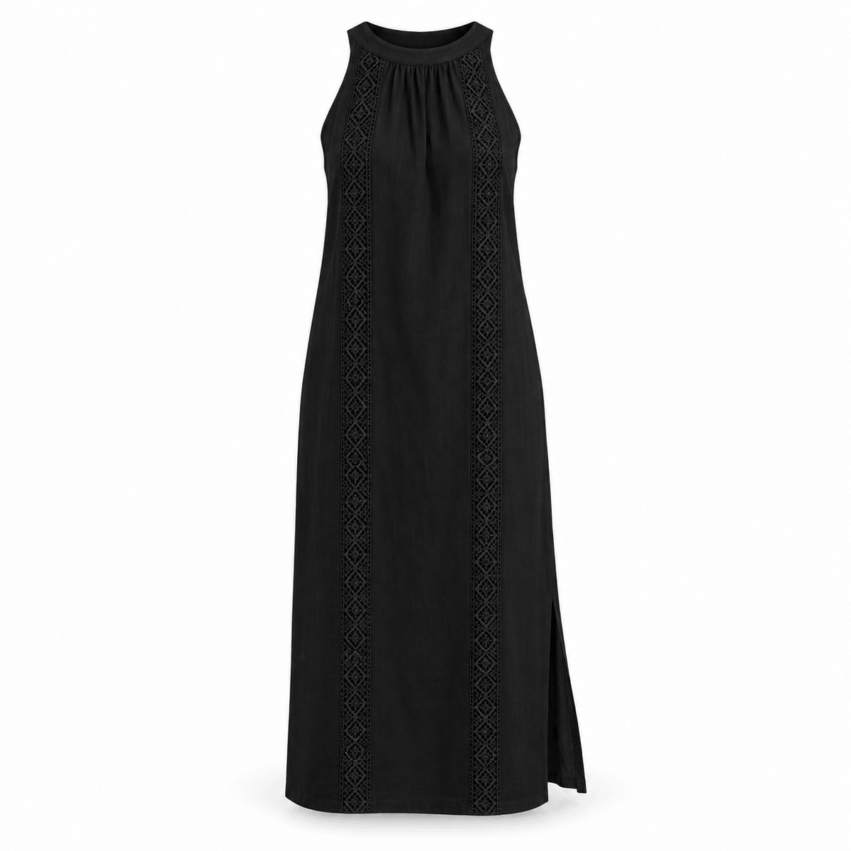 Women's Elara Tonal Lace-Panel Summer Dress