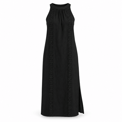 Women's Elara Tonal Lace-Panel Summer Dress