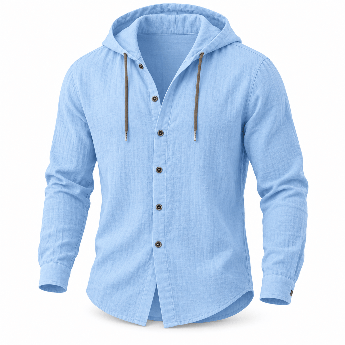 Men's Evander Breezy Hooded Overshirt