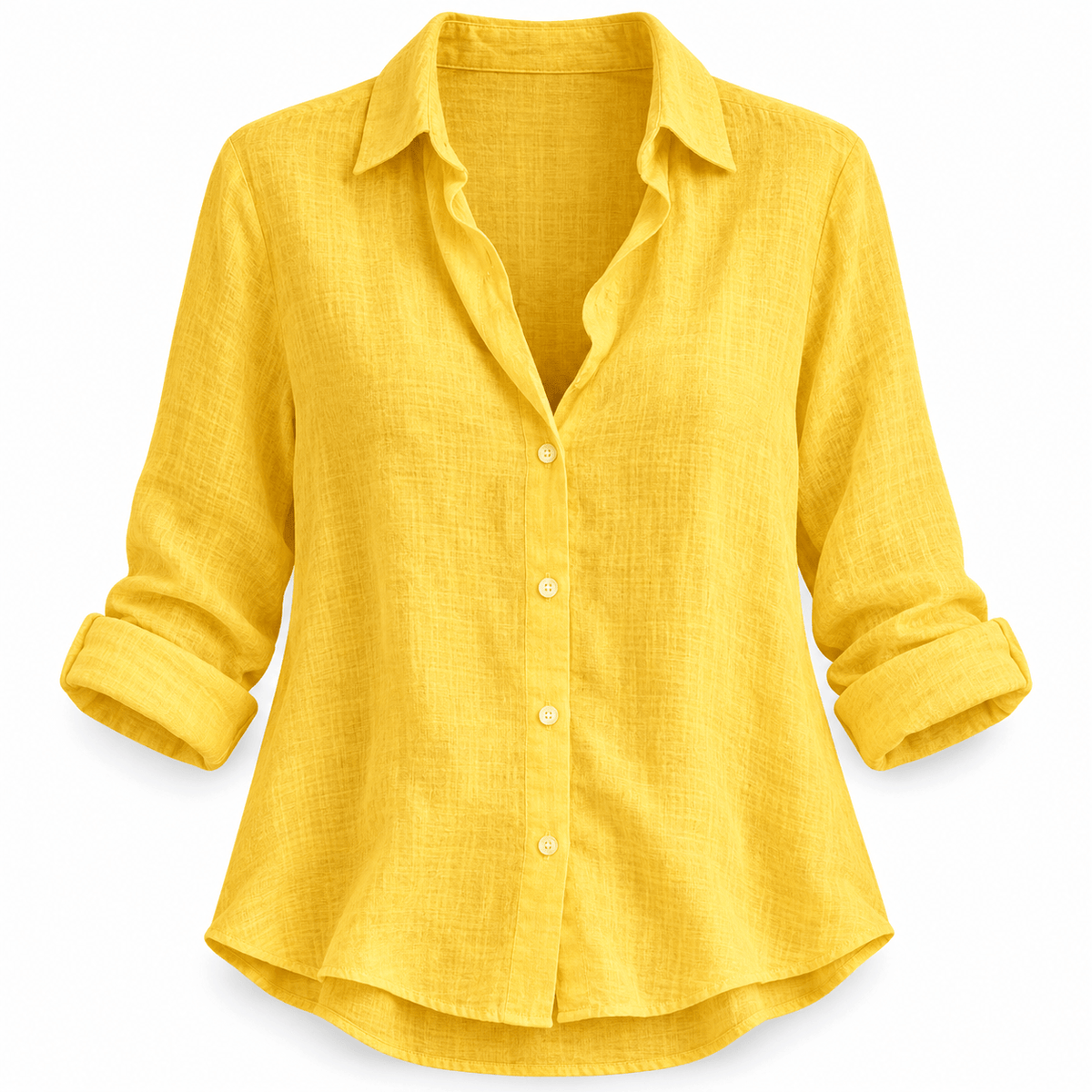 Women's Isolde Breezy Collared Long-Sleeve Blouse