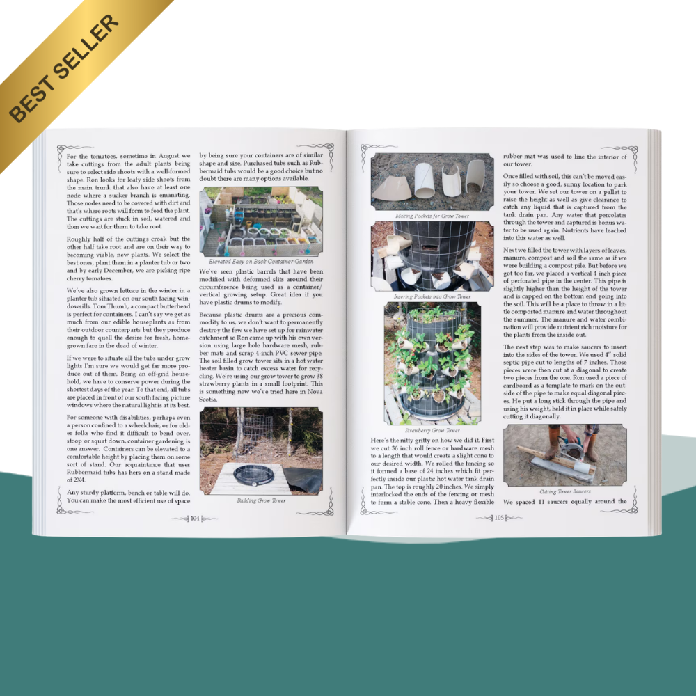 The Self-Sufficient Backyard: Off-Grid Living & DIY Projects for the Independent Homesteader