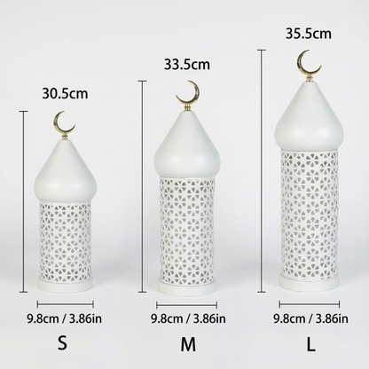 Ramadan Decorative LED Lantern - Set of 3