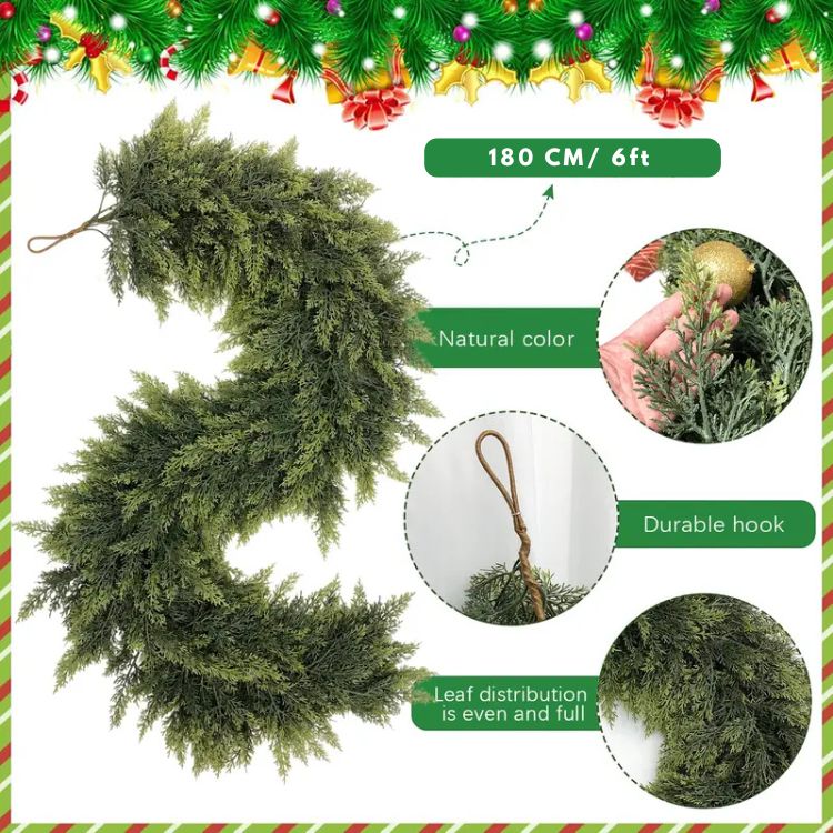 EverJoy™ Christmas Garland Set 2 (6FT each)