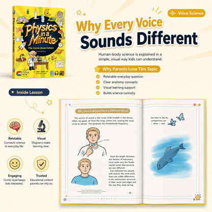 Physics in a Minute – The Comic Book Edition