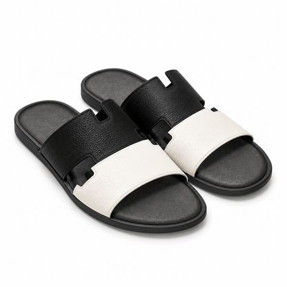 Men's Alaric Suede-Look Cutout Slides