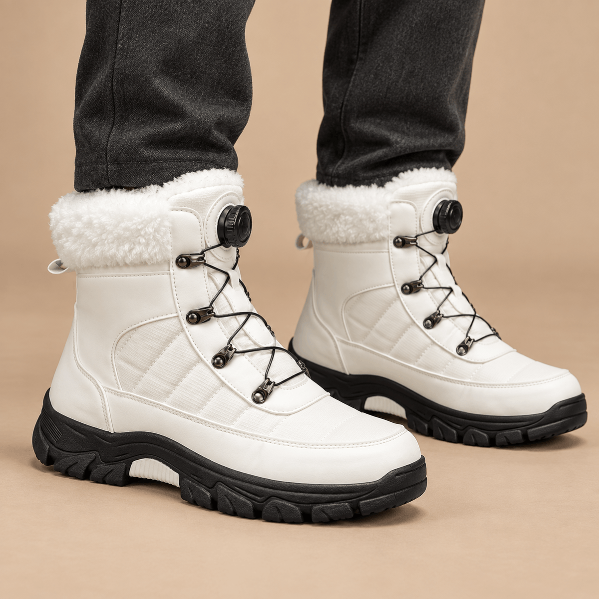Men's Alaric Alpine Fleece-Lined Trek Boots