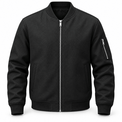 Men's Dorian Textured Flight Jacket