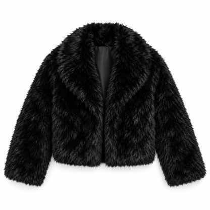 Women's Evelina Plush Shaggy Faux-Fur Jacket
