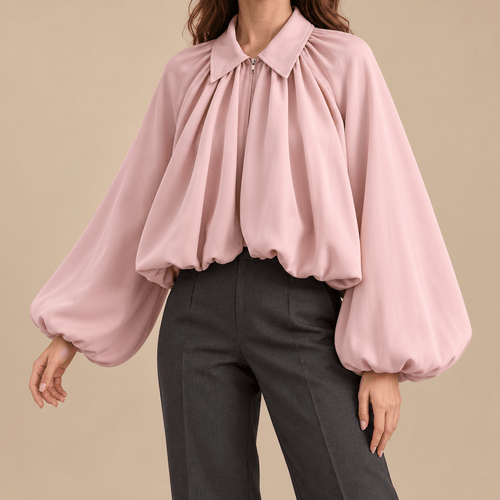 Women's Marielle Balloon-Sleeve Swing Jacket