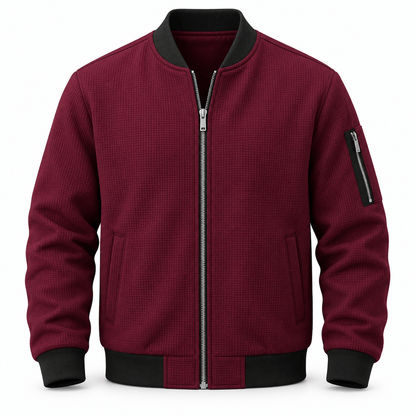 Men's Dorian Textured Flight Jacket