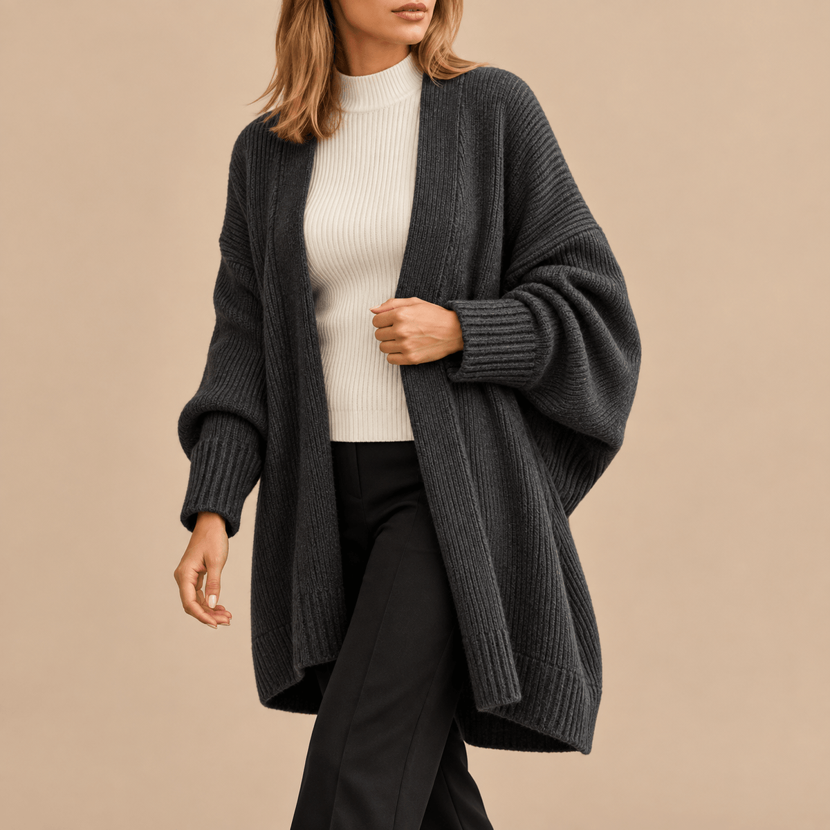 Women's Elowen Cocoon Knit Longline Cardigan