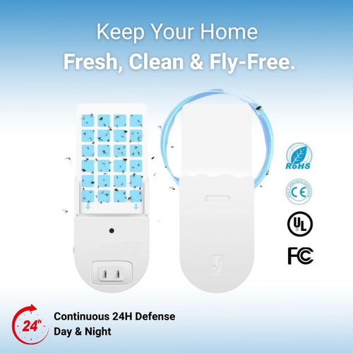 PureLight Trap™ - Safe & Silent UV Fly Trap