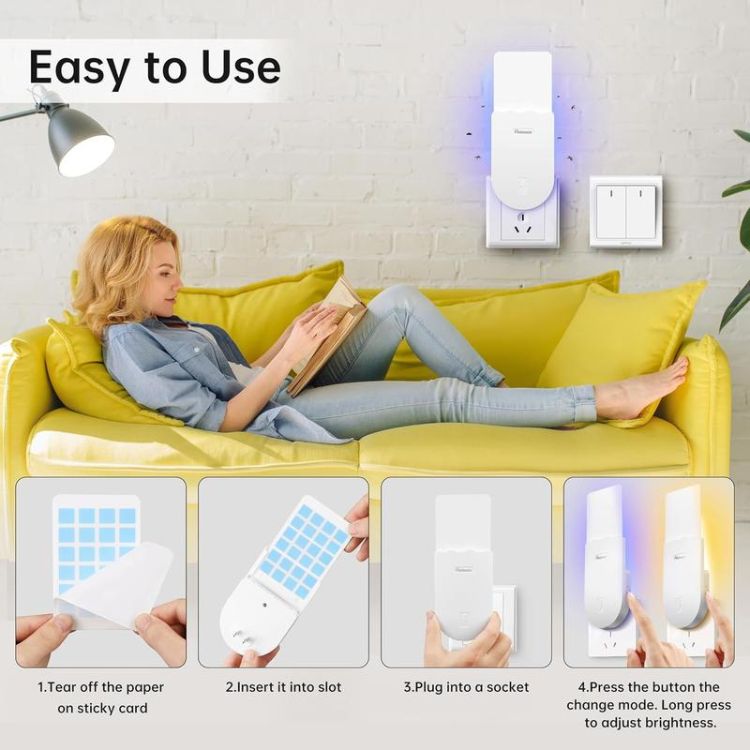 PureLight Trap™ - Safe & Silent UV Fly Trap