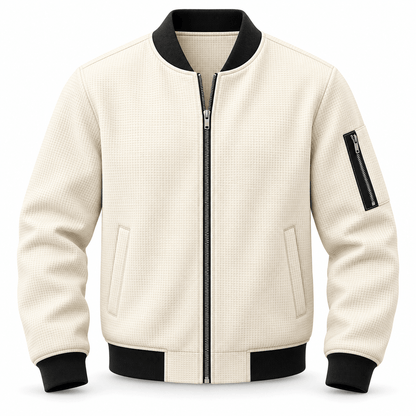 Men's Dorian Textured Flight Jacket