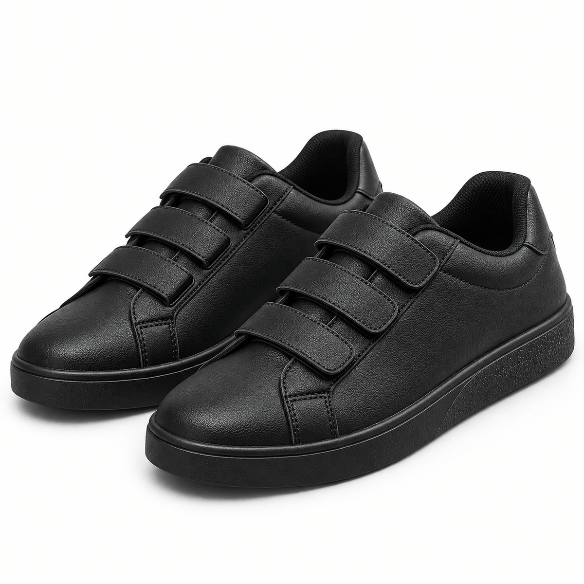 Men's Elliot Triple-Strap Court Trainers