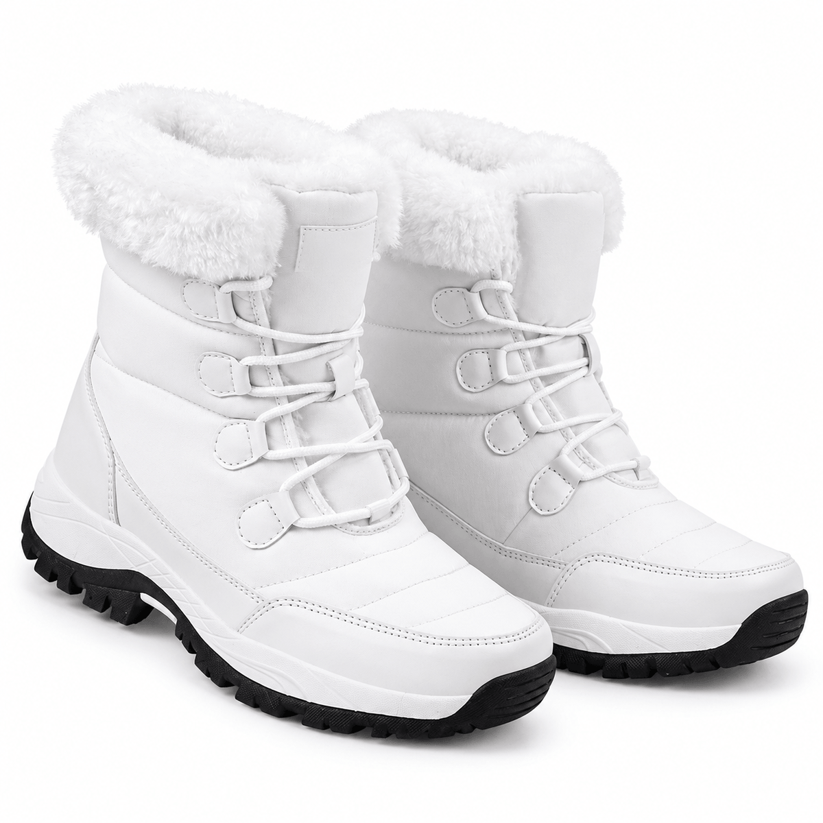 Women's Elowen Alpine Plush-Collar Snow Boots