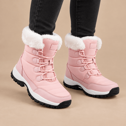 Women's Elowen Alpine Plush-Collar Snow Boots