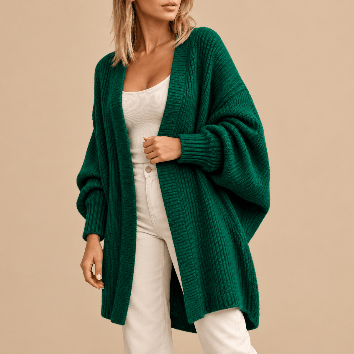 Women's Elowen Cocoon Knit Longline Cardigan