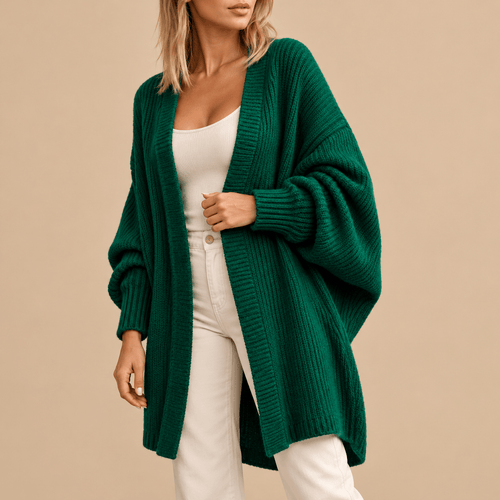 Women's Elowen Cocoon Knit Longline Cardigan