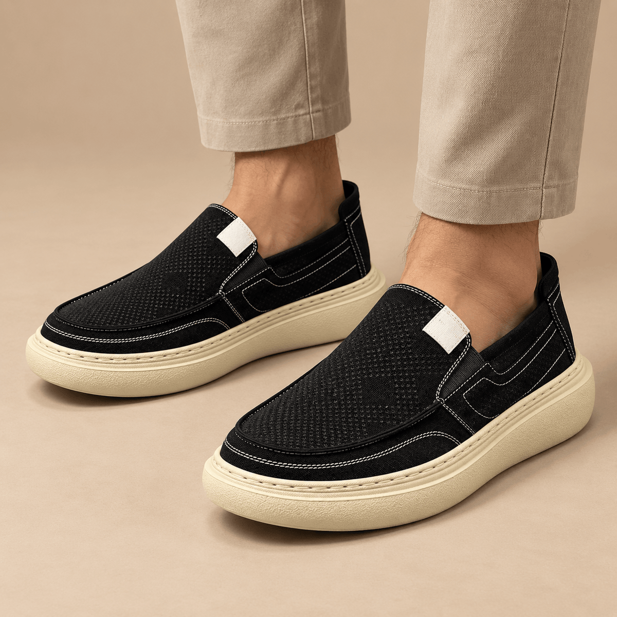 Men's Evander Airflow Knit Slip-On Shoes