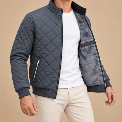 Men's Evander Alpine-Lined Quilted Jacket