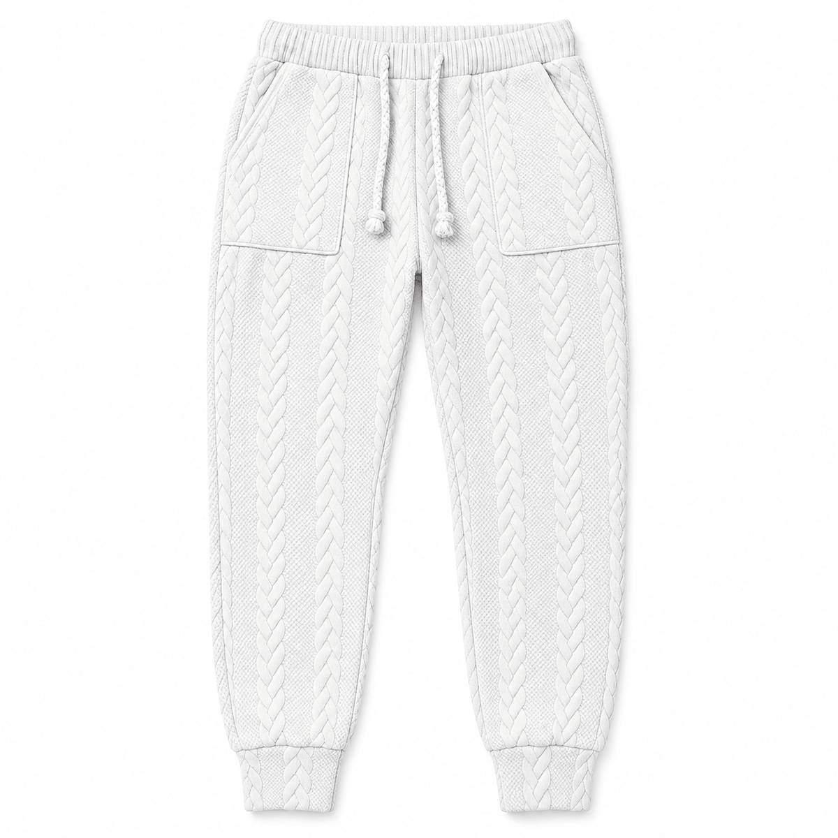 Men's Evander Heritage Cable-Texture Joggers