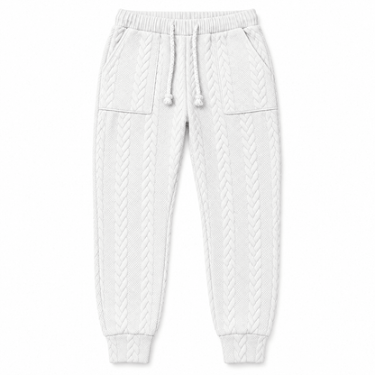 Men's Evander Heritage Cable-Texture Joggers