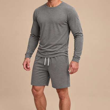 Men's Everett Lightweight Lounge Shorts Set