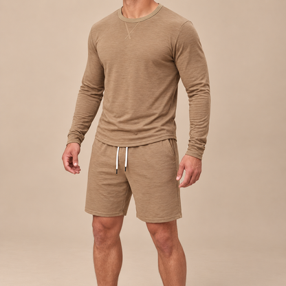 Men's Everett Lightweight Lounge Shorts Set