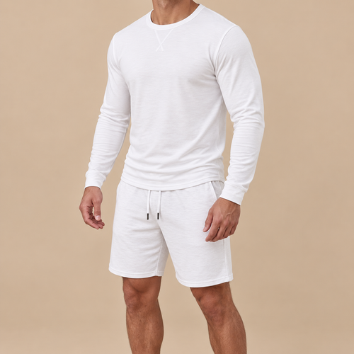 Men's Everett Lightweight Lounge Shorts Set