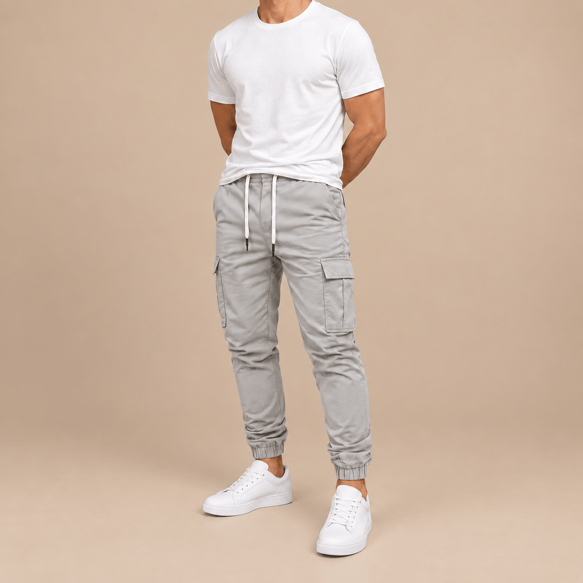 Men's Ronan Tapered Multi-Pocket Cargo Joggers