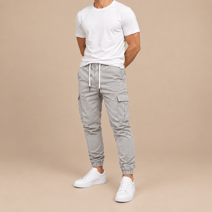 Men's Ronan Tapered Multi-Pocket Cargo Joggers
