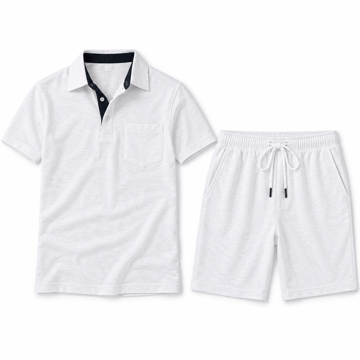 Men's Matteo Riviera Polo Shorts Set