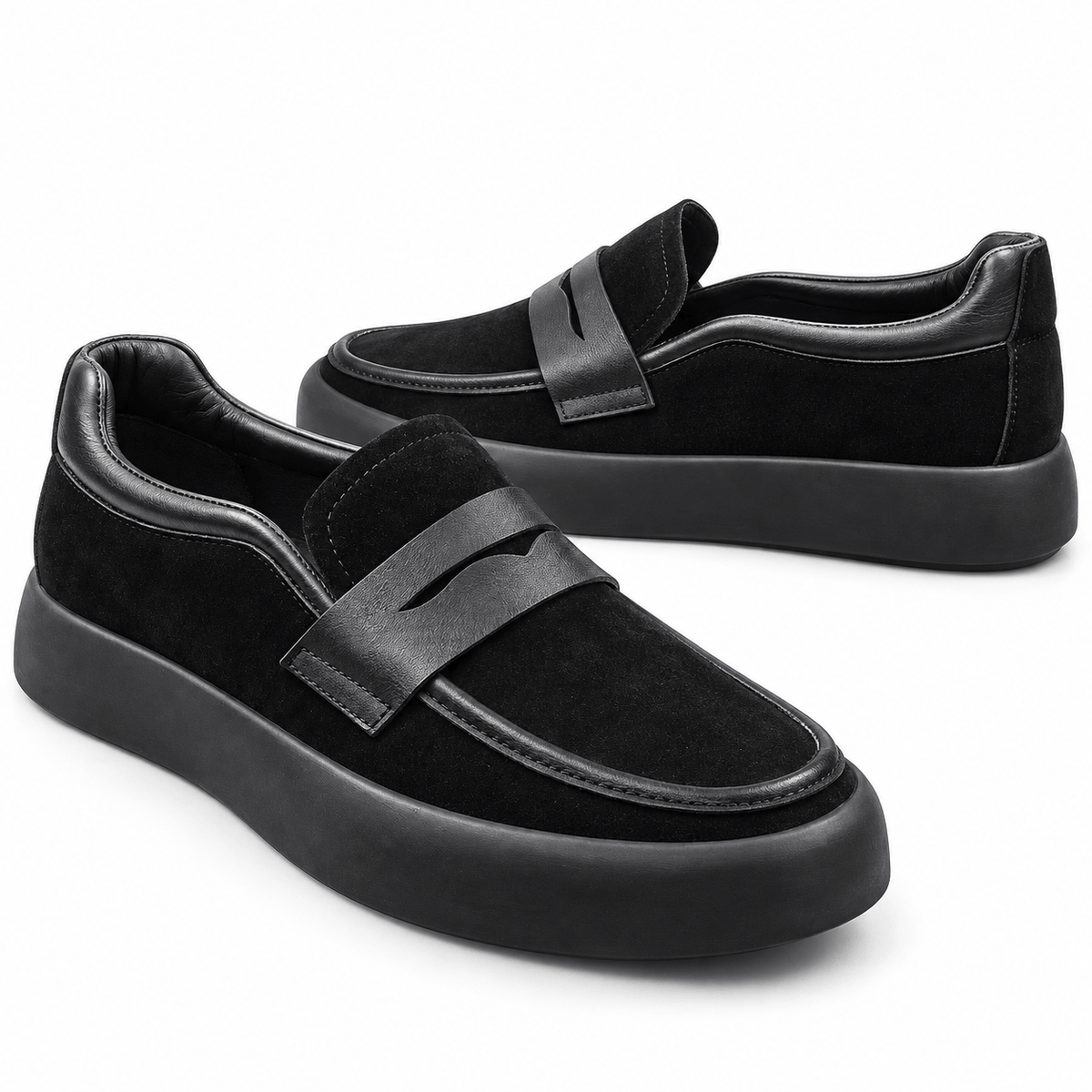Men's Alaric Buckled Leather Comfort Loafers