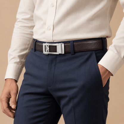 Men's Alaric Premium Leather Dress Belt