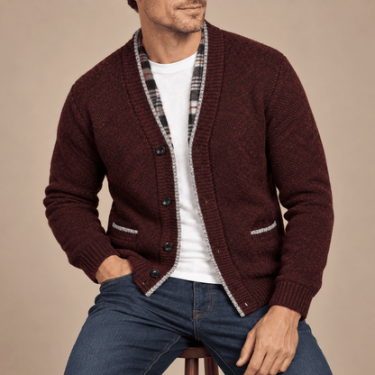 Men's Alaric Winter Marled Knit Cardigan