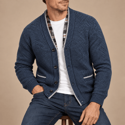Men's Alaric Winter Marled Knit Cardigan