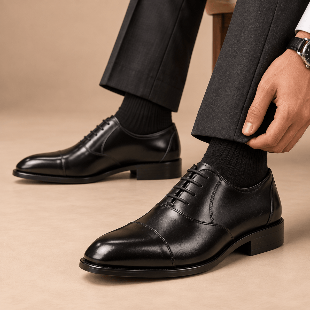 Men's Alderton Leather Lace-Ups